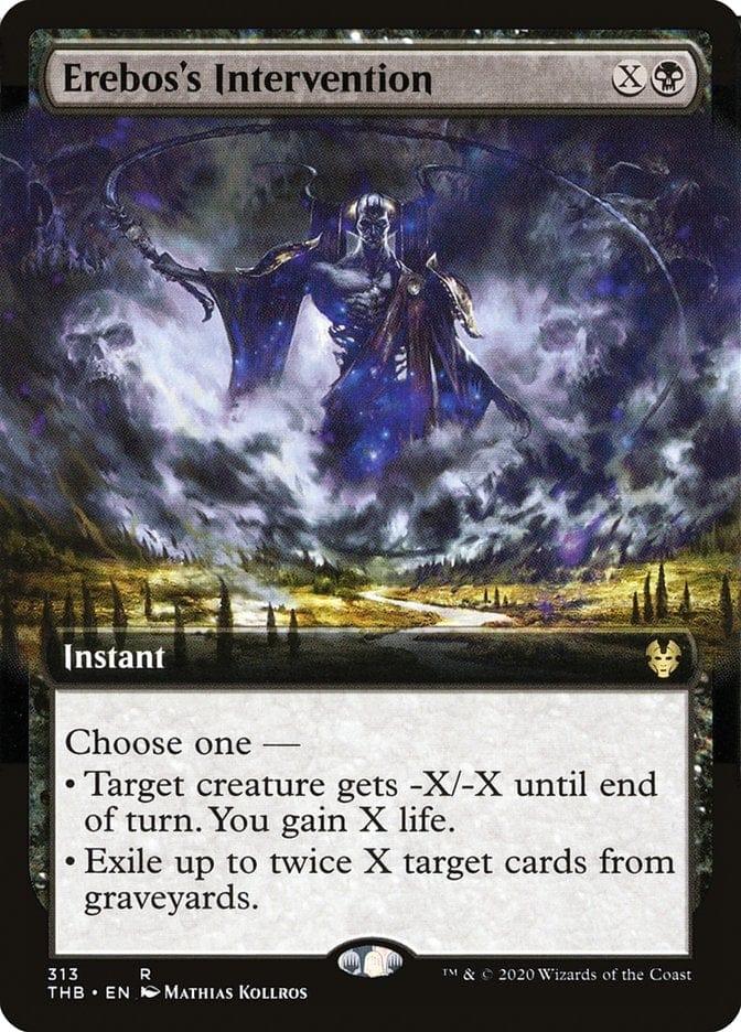 Magic: The Gathering MTG Single Erebos's Intervention (Extended) [Theros Beyond Death]
