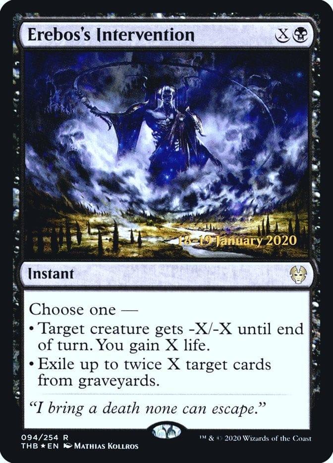 Magic: The Gathering MTG Single Erebos's Intervention [Theros Beyond Death Prerelease Promos]