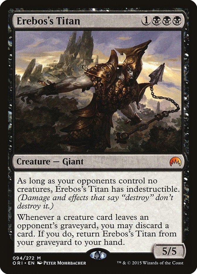 Magic: The Gathering MTG Single Erebos's Titan [Magic Origins]