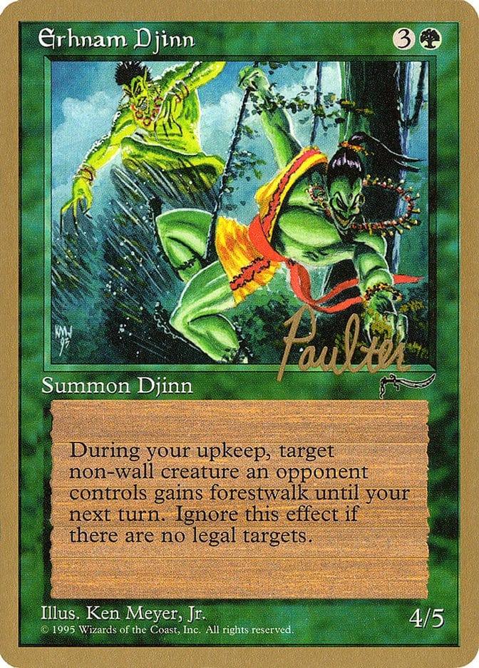 Magic: The Gathering MTG Single Erhnam Djinn [Pro Tour Collector Set]