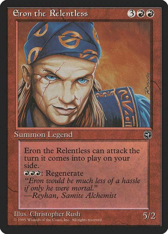 Magic: The Gathering MTG Single Eron the Relentless [Homelands]