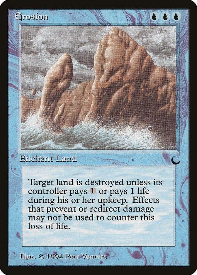 Magic: The Gathering MTG Single Erosion [The Dark]