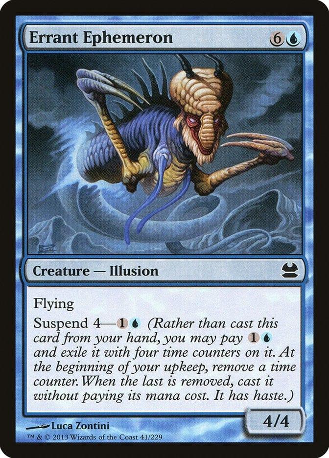 Magic: The Gathering MTG Single Errant Ephemeron [Modern Masters]