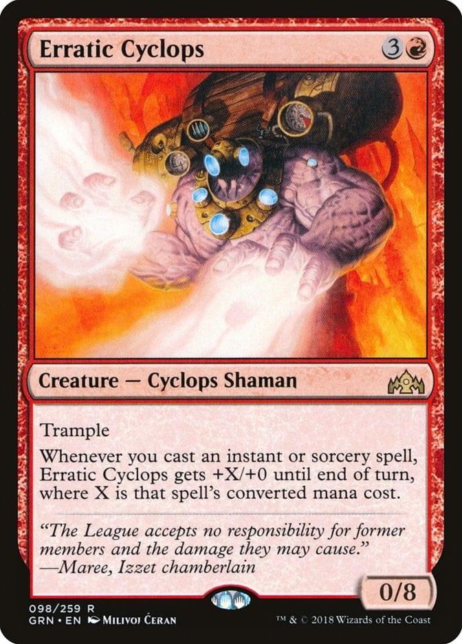 Magic: The Gathering MTG Single Erratic Cyclops [Guilds of Ravnica]