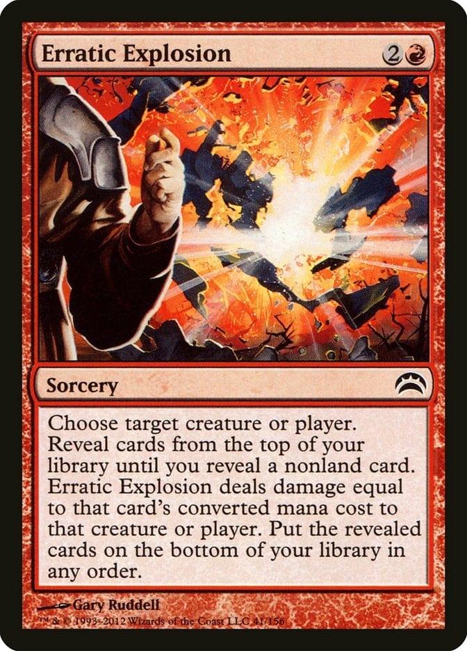 Magic: The Gathering MTG Single Erratic Explosion [Planechase 2012]