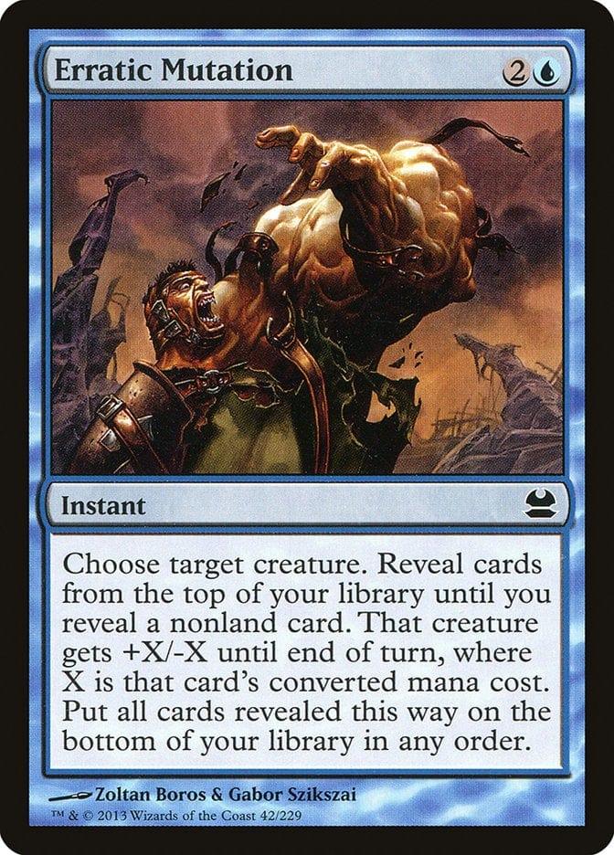 Magic: The Gathering MTG Single Erratic Mutation [Modern Masters]
