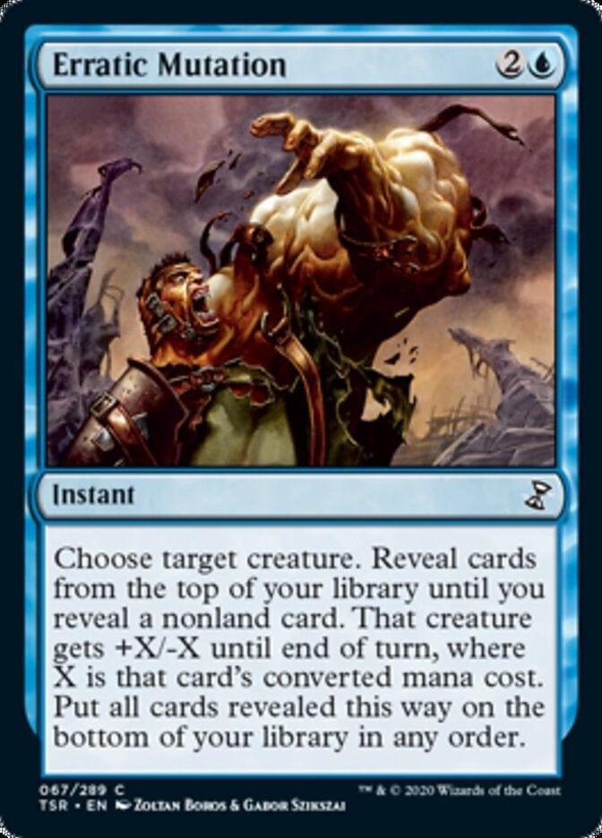 Magic: The Gathering MTG Single Erratic Mutation [Time Spiral Remastered]