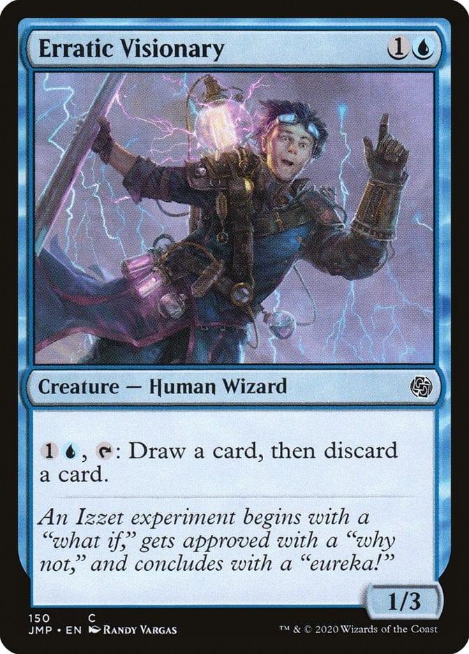 Magic: The Gathering MTG Single Erratic Visionary [Jumpstart]