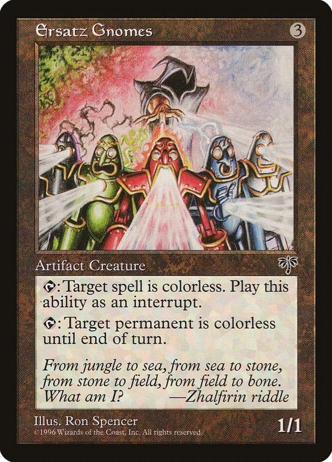 Magic: The Gathering MTG Single Ersatz Gnomes [Mirage]