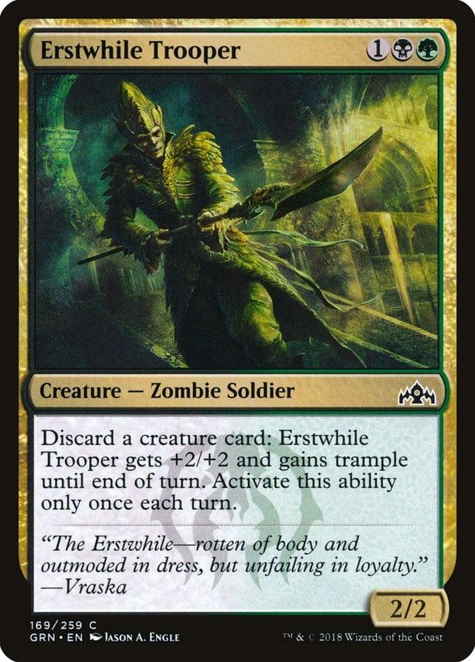 Magic: The Gathering MTG Single Erstwhile Trooper [Guilds of Ravnica]