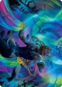Magic: The Gathering MTG Single Esika, God of the Tree Art Card [Kaldheim: Art Series]