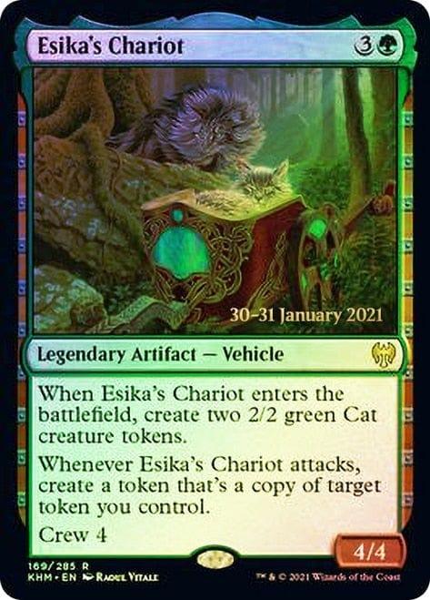 Magic: The Gathering MTG Single Esika's Chariot  [Kaldheim Prerelease Promos]