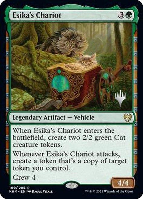 Magic: The Gathering MTG Single Esika's Chariot [Kaldheim Promo Pack]
