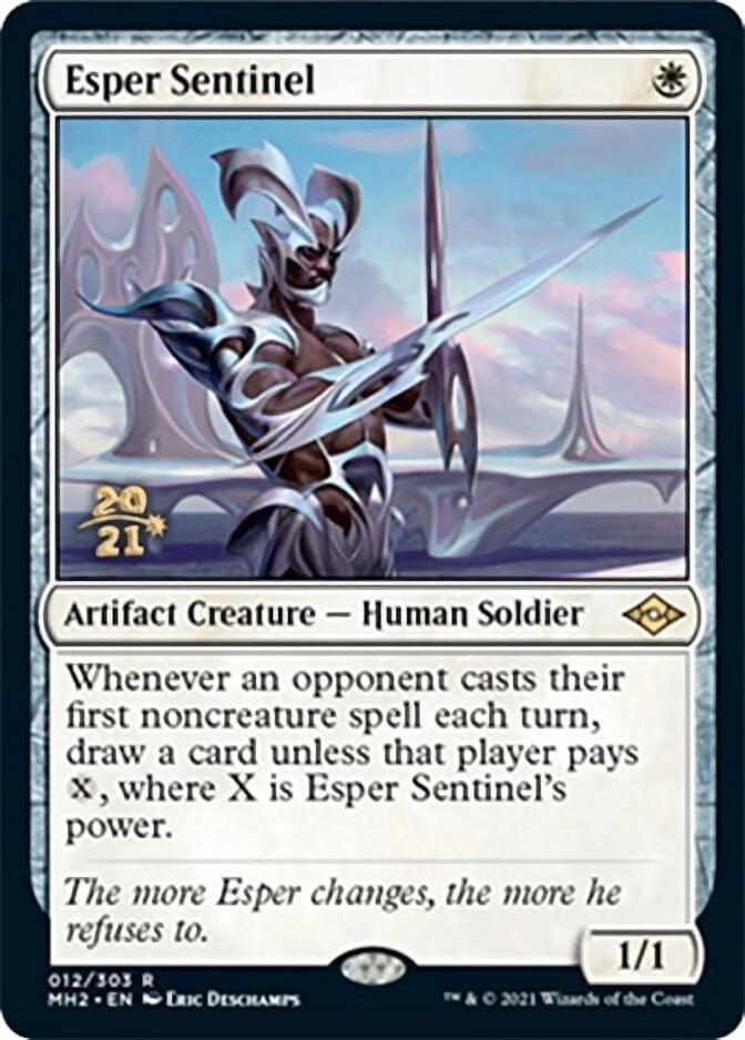 Magic: The Gathering MTG Single Esper Sentinel [Modern Horizons 2 Prerelease Promos]