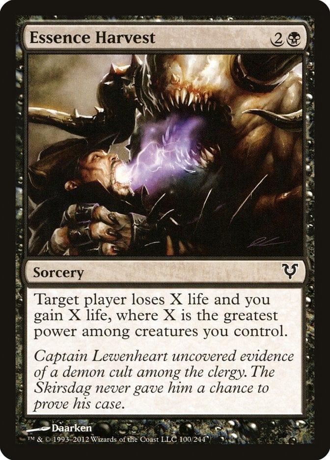 Magic: The Gathering MTG Single Essence Harvest [Avacyn Restored]
