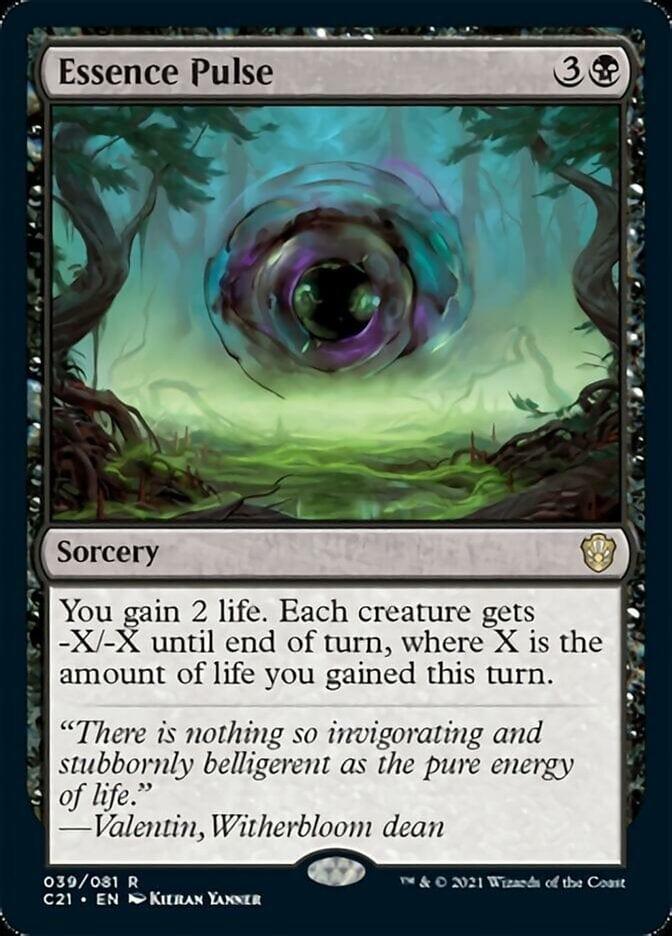 Magic: The Gathering MTG Single Essence Pulse [Commander 2021]