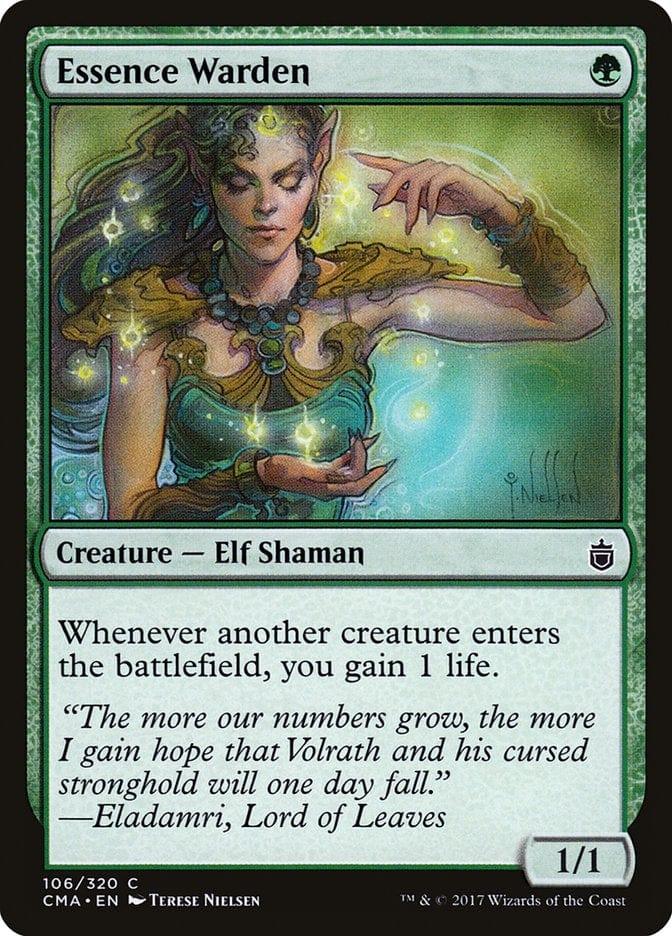 Magic: The Gathering MTG Single Essence Warden [Commander Anthology]