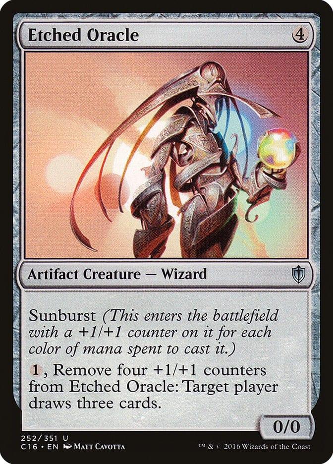 Magic: The Gathering MTG Single Etched Oracle [Commander 2016]