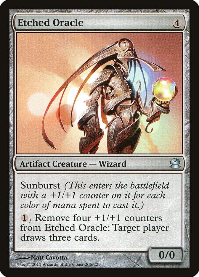 Magic: The Gathering MTG Single Etched Oracle [Modern Masters]