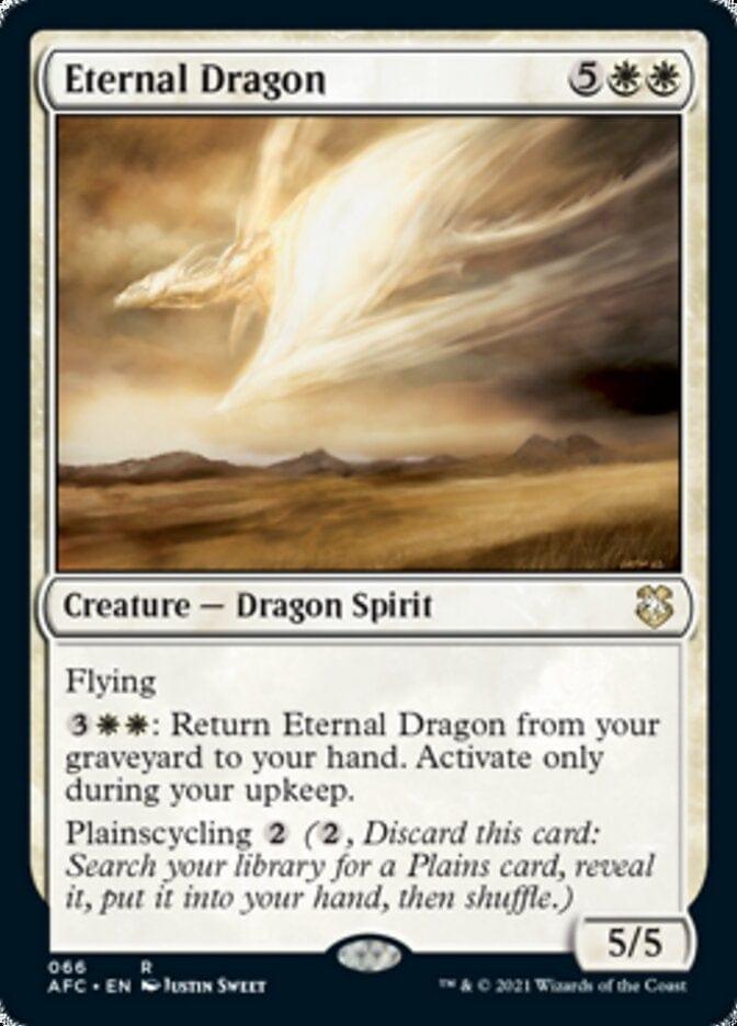 Magic: The Gathering MTG Single Eternal Dragon [Dungeons & Dragons: Adventures in the Forgotten Realms Commander]
