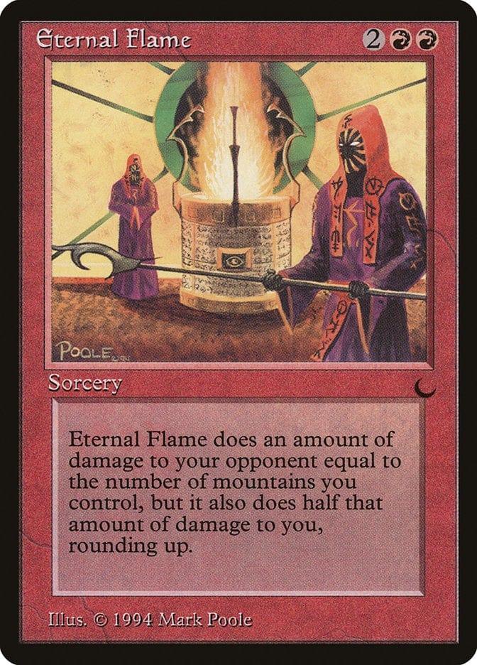 Magic: The Gathering MTG Single Eternal Flame [The Dark]