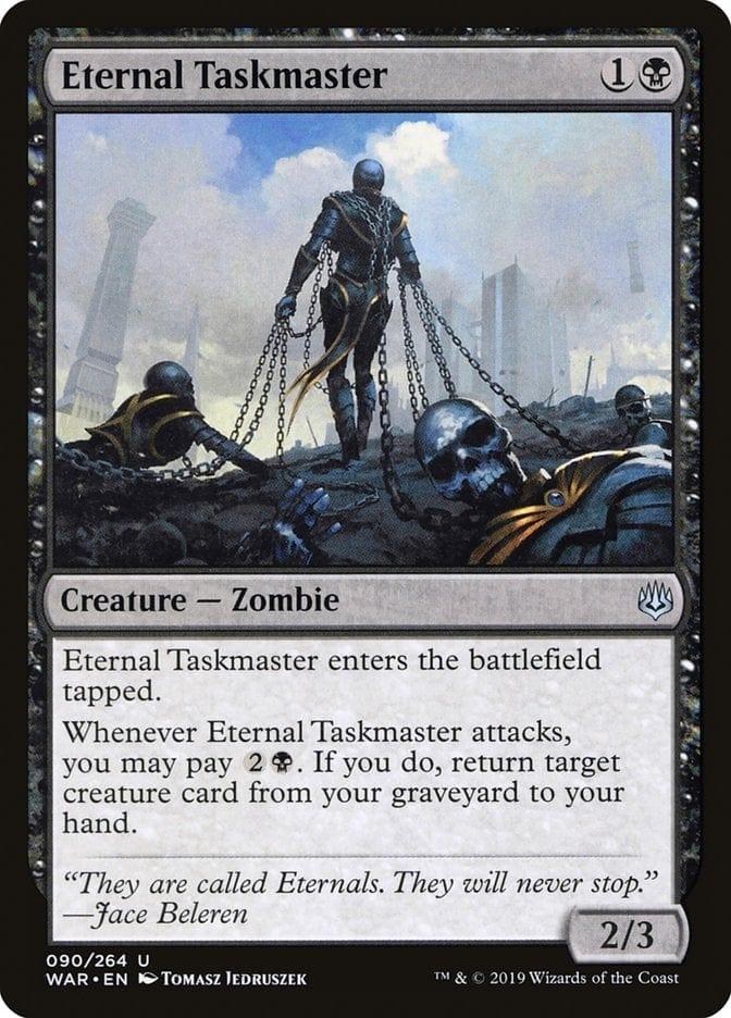 Magic: The Gathering MTG Single Eternal Taskmaster [War of the Spark]