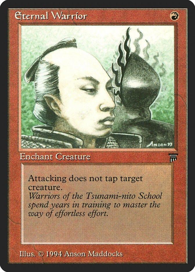 Magic: The Gathering MTG Single Eternal Warrior [Legends]