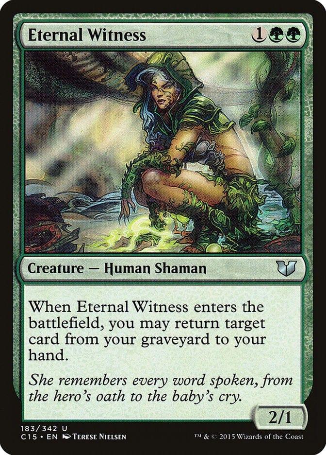 Magic: The Gathering MTG Single Eternal Witness [Commander 2015]