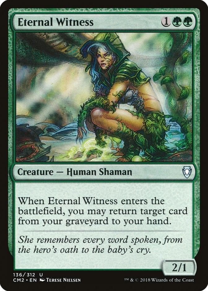 Magic: The Gathering MTG Single Eternal Witness [Commander Anthology Volume II]