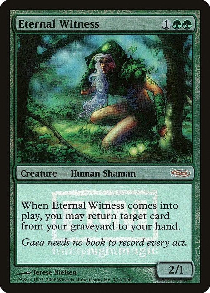 Magic: The Gathering MTG Single Eternal Witness [Friday Night Magic 2008]