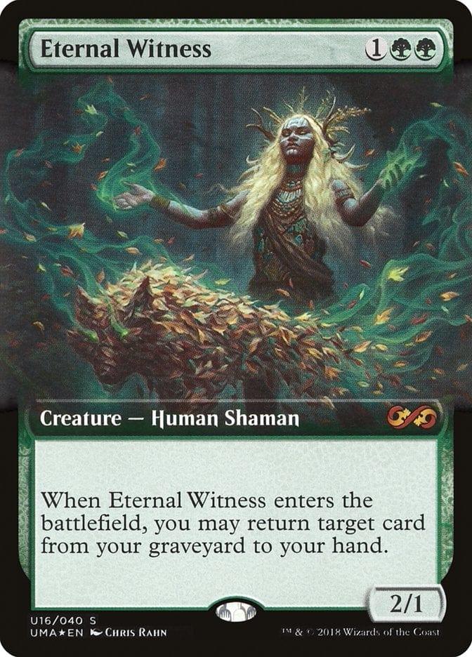 Magic: The Gathering MTG Single Eternal Witness (Topper) [Ultimate Box Topper]