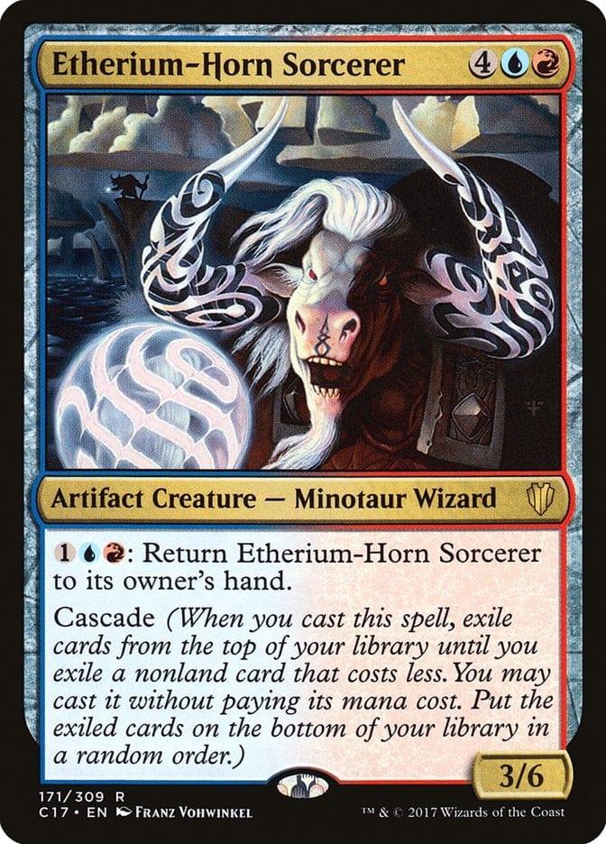 Magic: The Gathering MTG Single Etherium-Horn Sorcerer [Commander 2017]