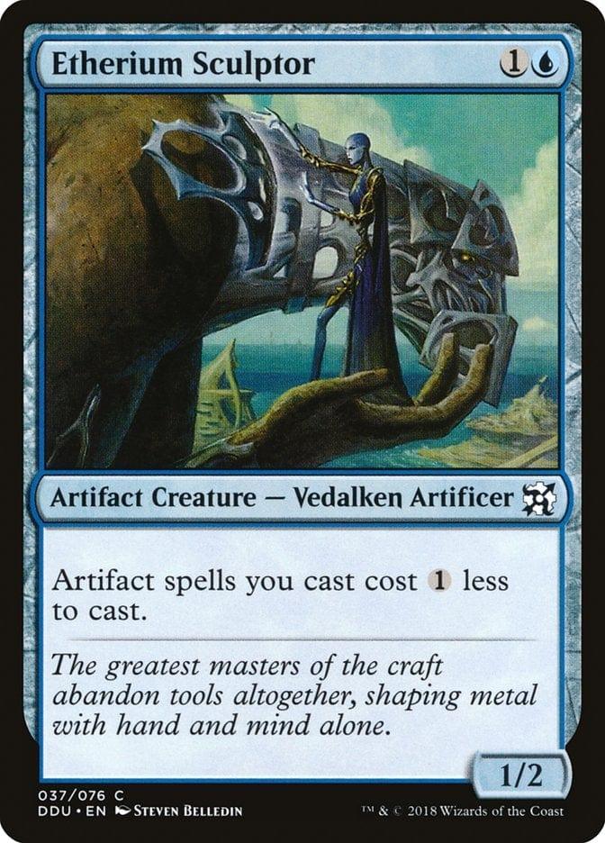 Magic: The Gathering MTG Single Etherium Sculptor [Duel Decks: Elves vs. Inventors]