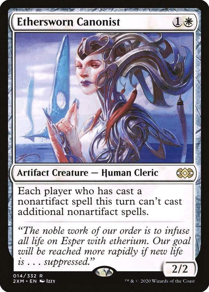 Magic: The Gathering MTG Single Ethersworn Canonist [Double Masters]
