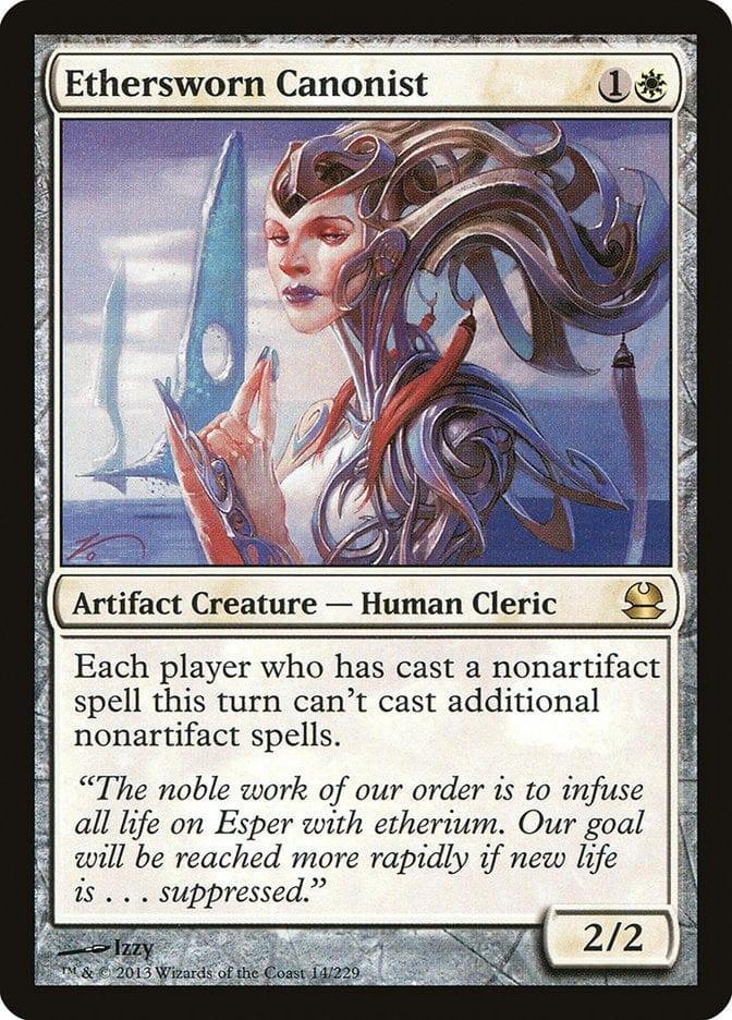 Magic: The Gathering MTG Single Ethersworn Canonist [Modern Masters]
