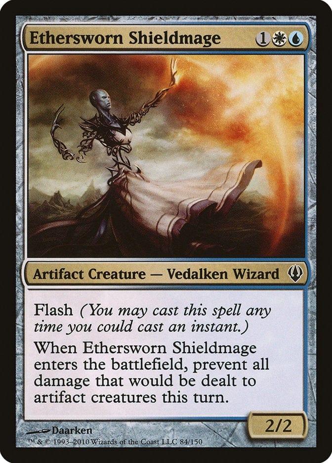 Magic: The Gathering MTG Single Ethersworn Shieldmage [Archenemy]