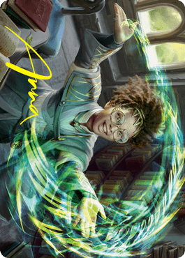 Magic: The Gathering MTG Single Eureka Moment Art Card (Gold-Stamped Signature) [Strixhaven: School of Mages Art Series]
