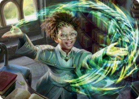 Magic: The Gathering MTG Single Eureka Moment Art Card [Strixhaven: School of Mages Art Series]