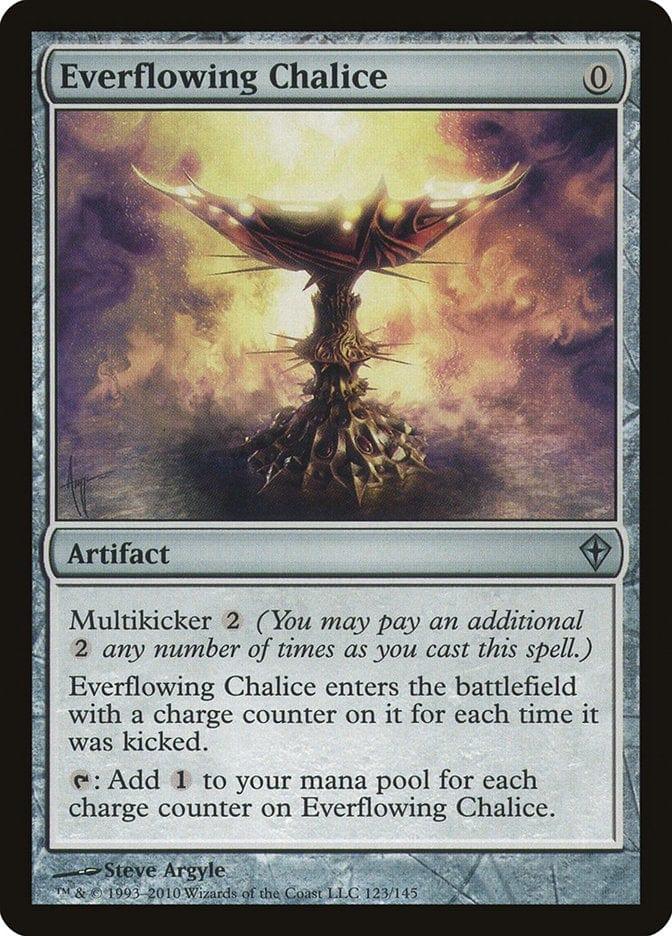 Magic: The Gathering MTG Single Everflowing Chalice [Worldwake]