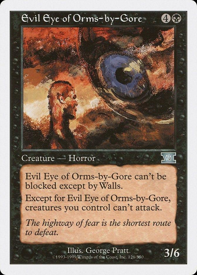 Magic: The Gathering MTG Single Evil Eye of Orms-by-Gore [Classic Sixth Edition]