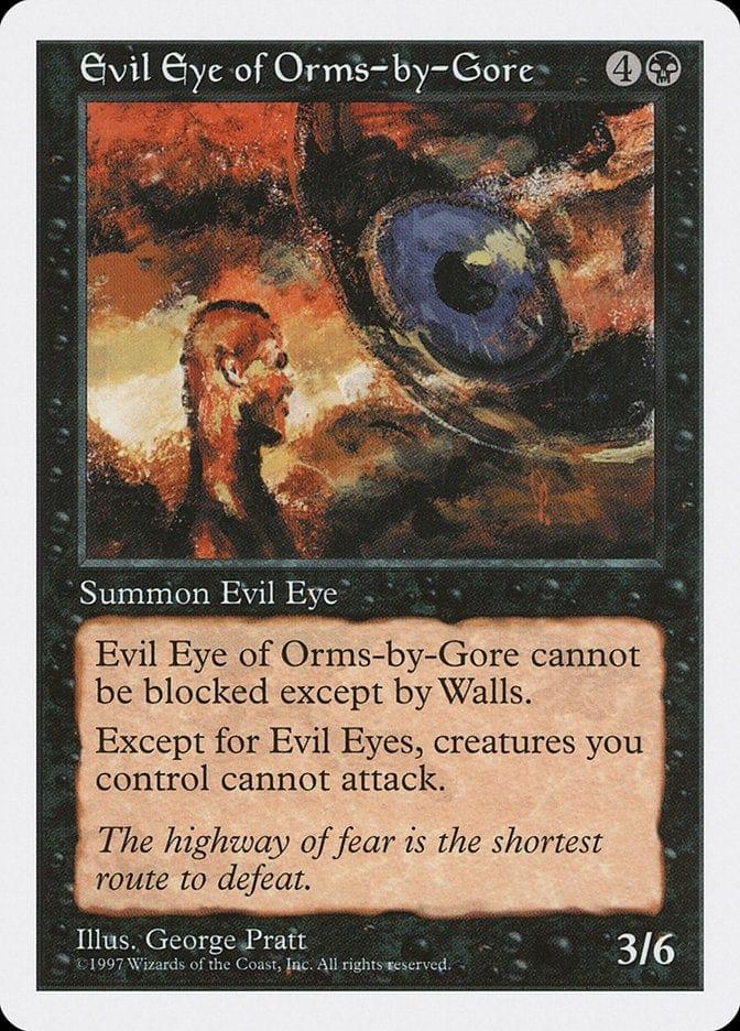 Magic: The Gathering MTG Single Evil Eye of Orms-by-Gore [Fifth Edition]
