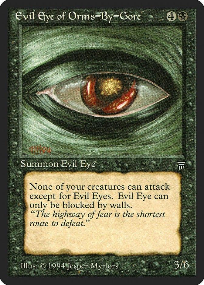 Magic: The Gathering MTG Single Evil Eye of Orms-by-Gore [Legends]