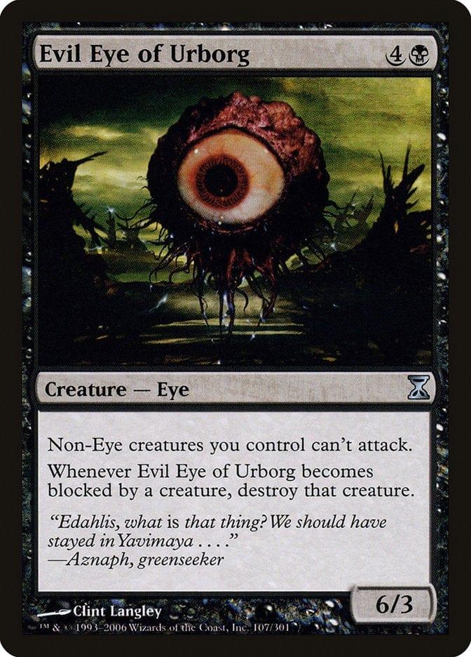 Magic: The Gathering MTG Single Evil Eye of Urborg [Time Spiral]