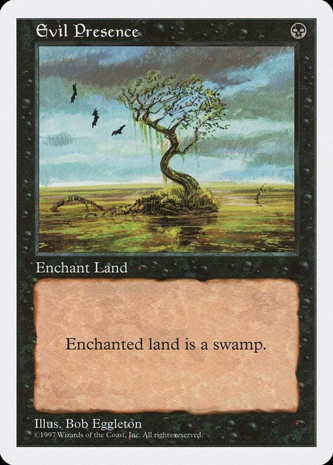 Magic: The Gathering MTG Single Evil Presence [Fifth Edition]