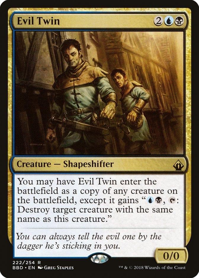 Magic: The Gathering MTG Single Evil Twin [Battlebond]