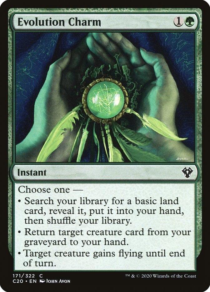Magic: The Gathering MTG Single Evolution Charm [Commander 2020]