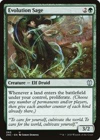 Magic: The Gathering MTG Single Evolution Sage [Zendikar Rising Commander]