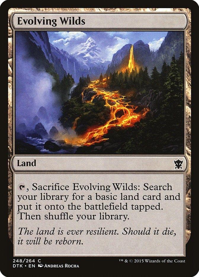 Magic: The Gathering MTG Single Evolving Wilds [Dragons of Tarkir]