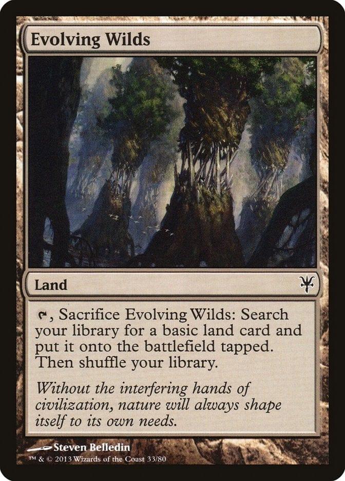 Magic: The Gathering MTG Single Evolving Wilds [Duel Decks: Sorin vs. Tibalt]