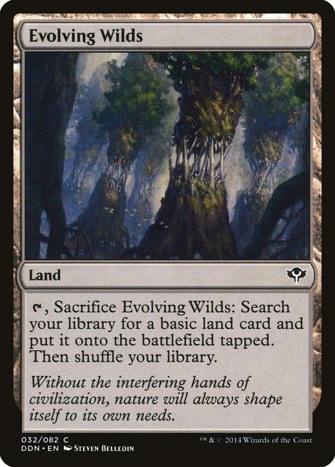 Magic: The Gathering MTG Single Evolving Wilds [Duel Decks: Speed vs. Cunning]